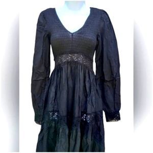Dolls Kill / House of Widow Black Maxi Dress